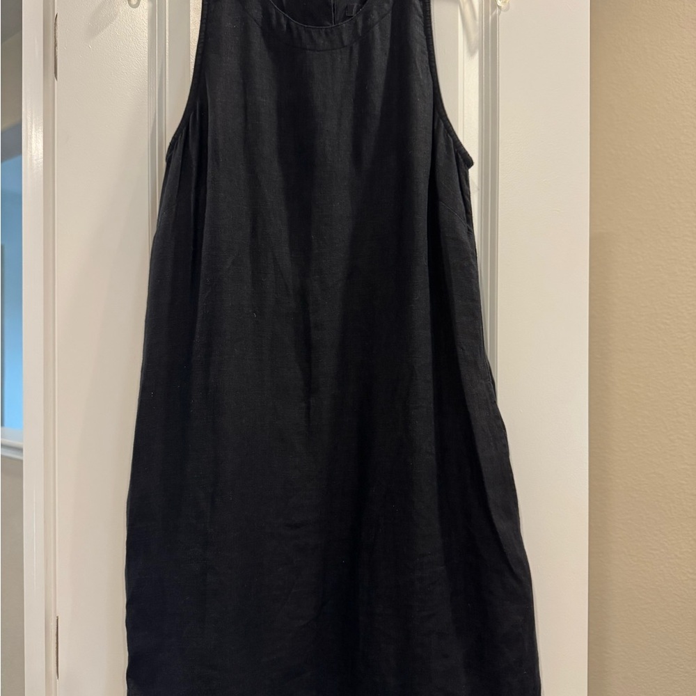J. Crew Black Sleeveless Dress